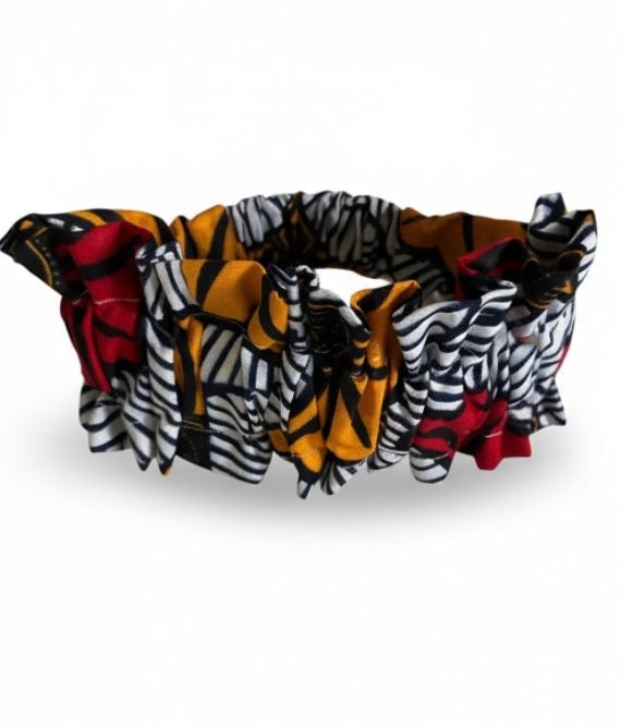 Bandeau wax fille MPESA fleur mariage â accessoire enfant fait main