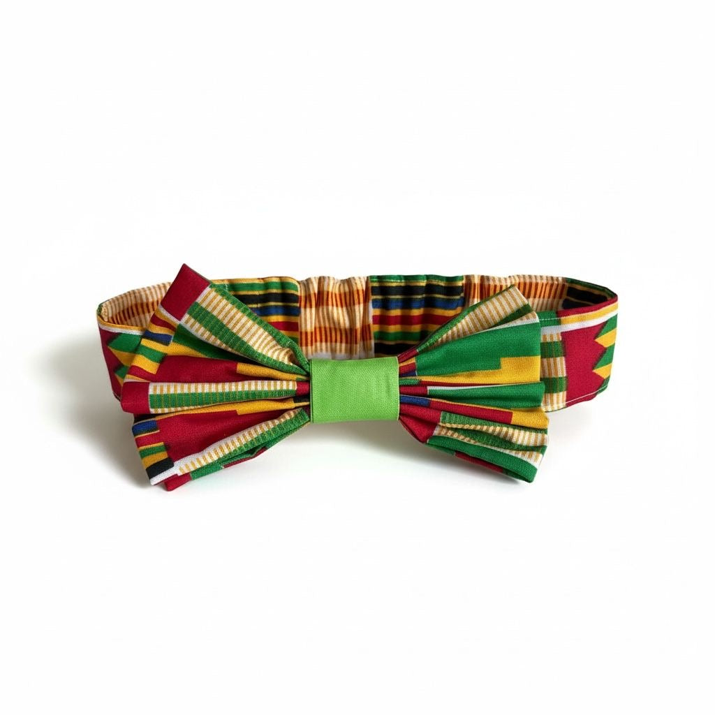Bandeau Kente Full à Nœud – Enfant | Fait main