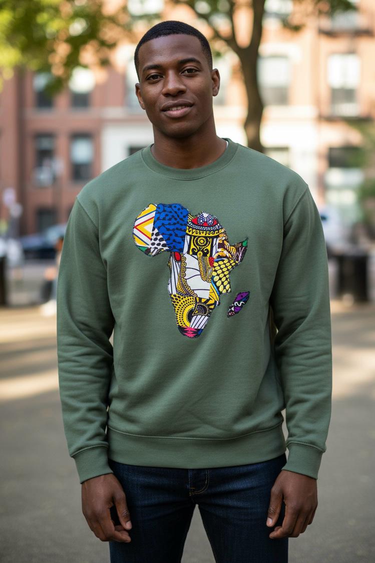 SWEAT-SHIRT ADULTES AFRICA ( MIXTE)