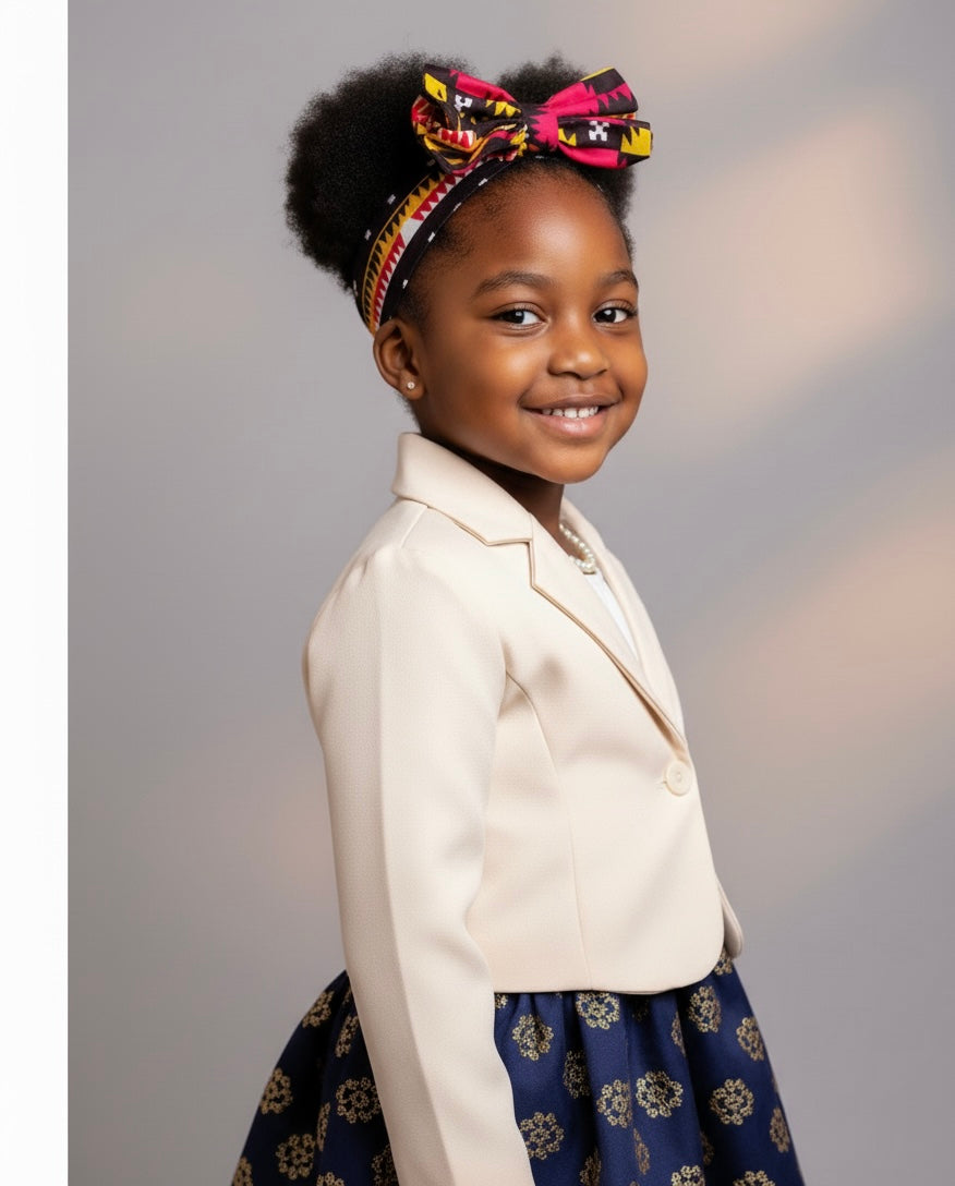 bandeau enfant DIPITA – wax fait main