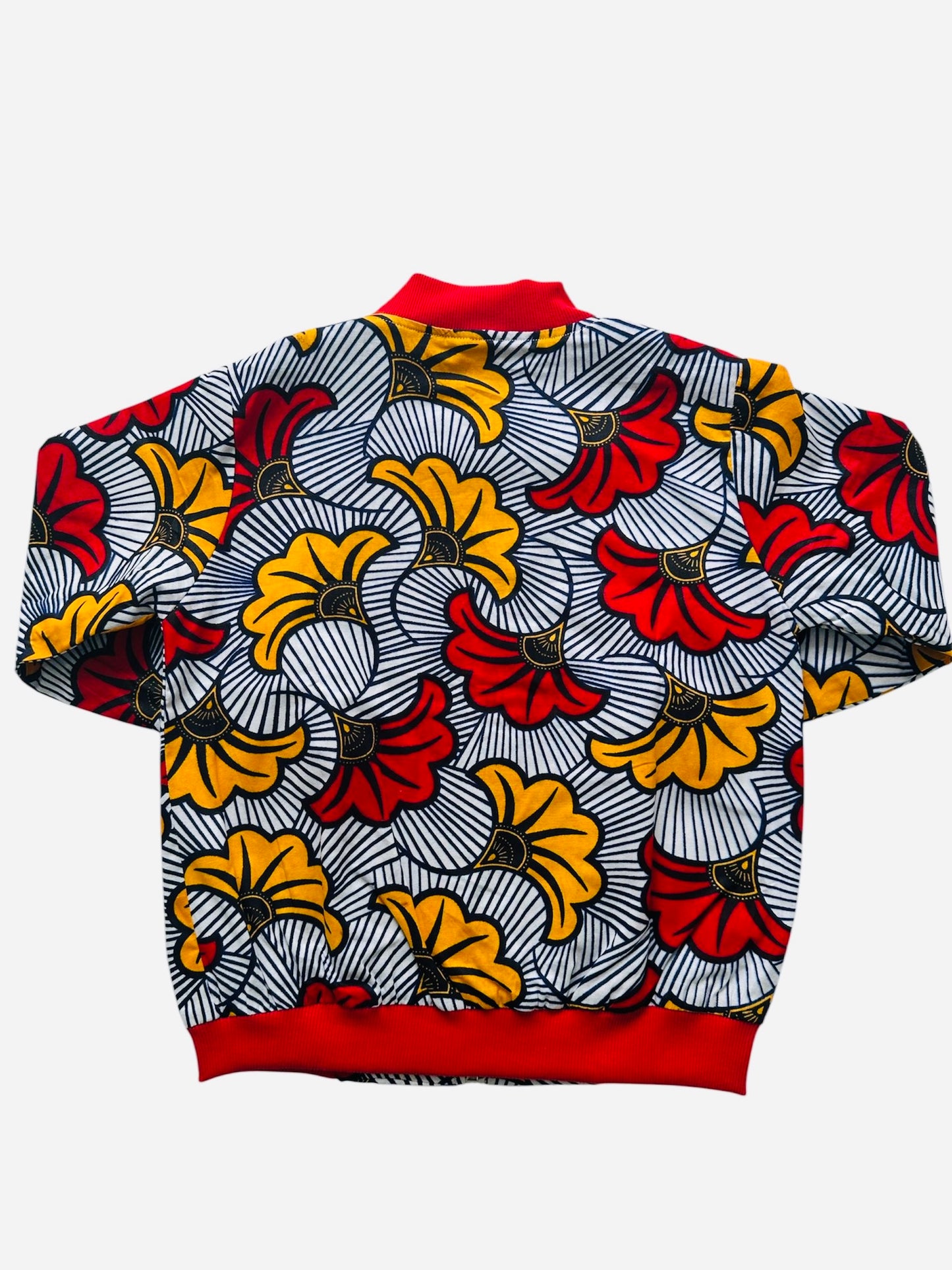 BOMBER EN WAX MPESA + BANDEAU ASSORTI (FILLES)