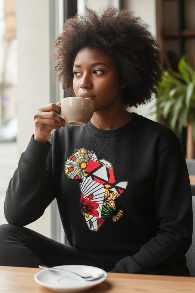 SWEAT-SHIRT ADULTE AFRICA ( MIXTE)