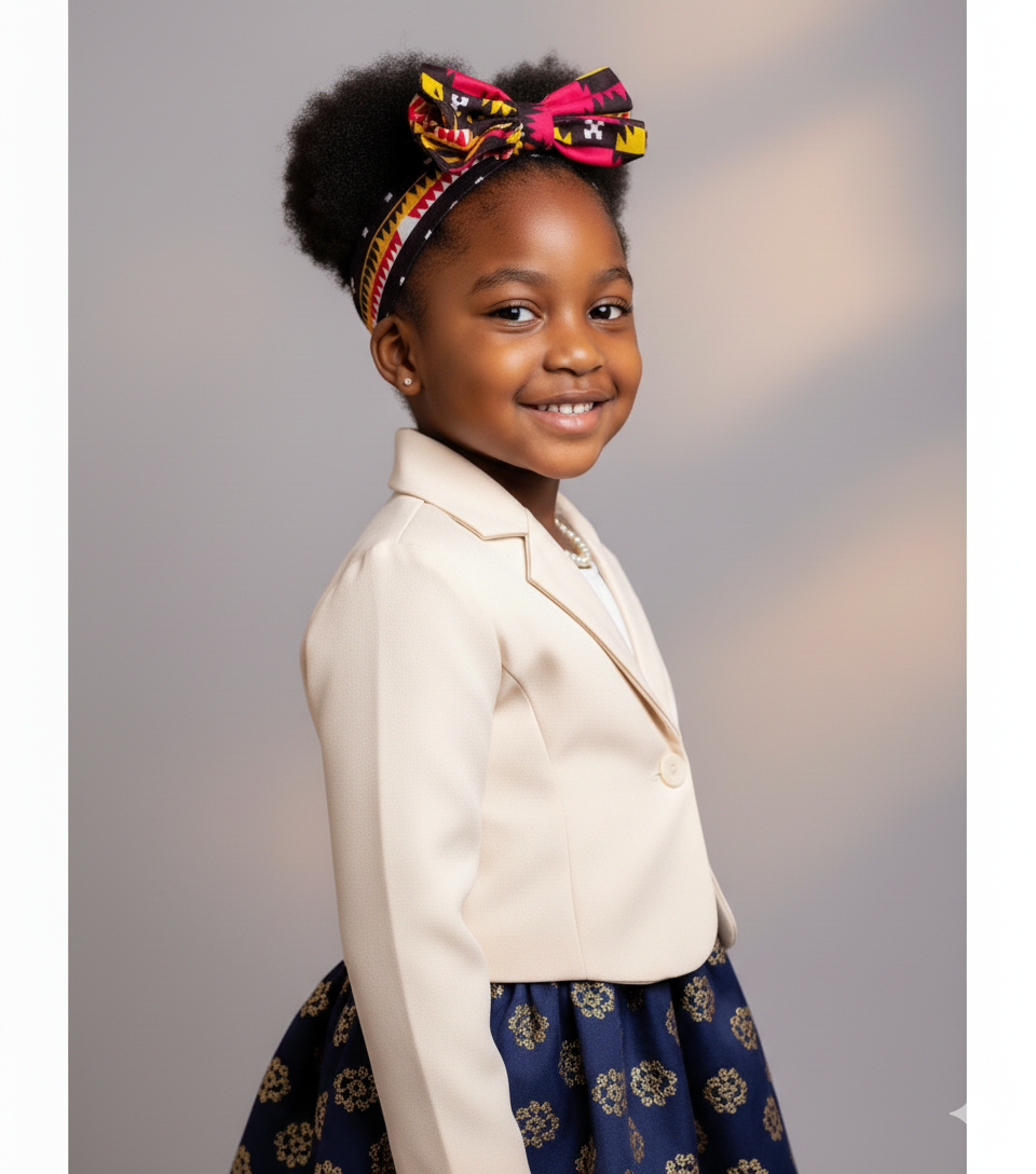 bandeau enfant DIPITA – wax fait main