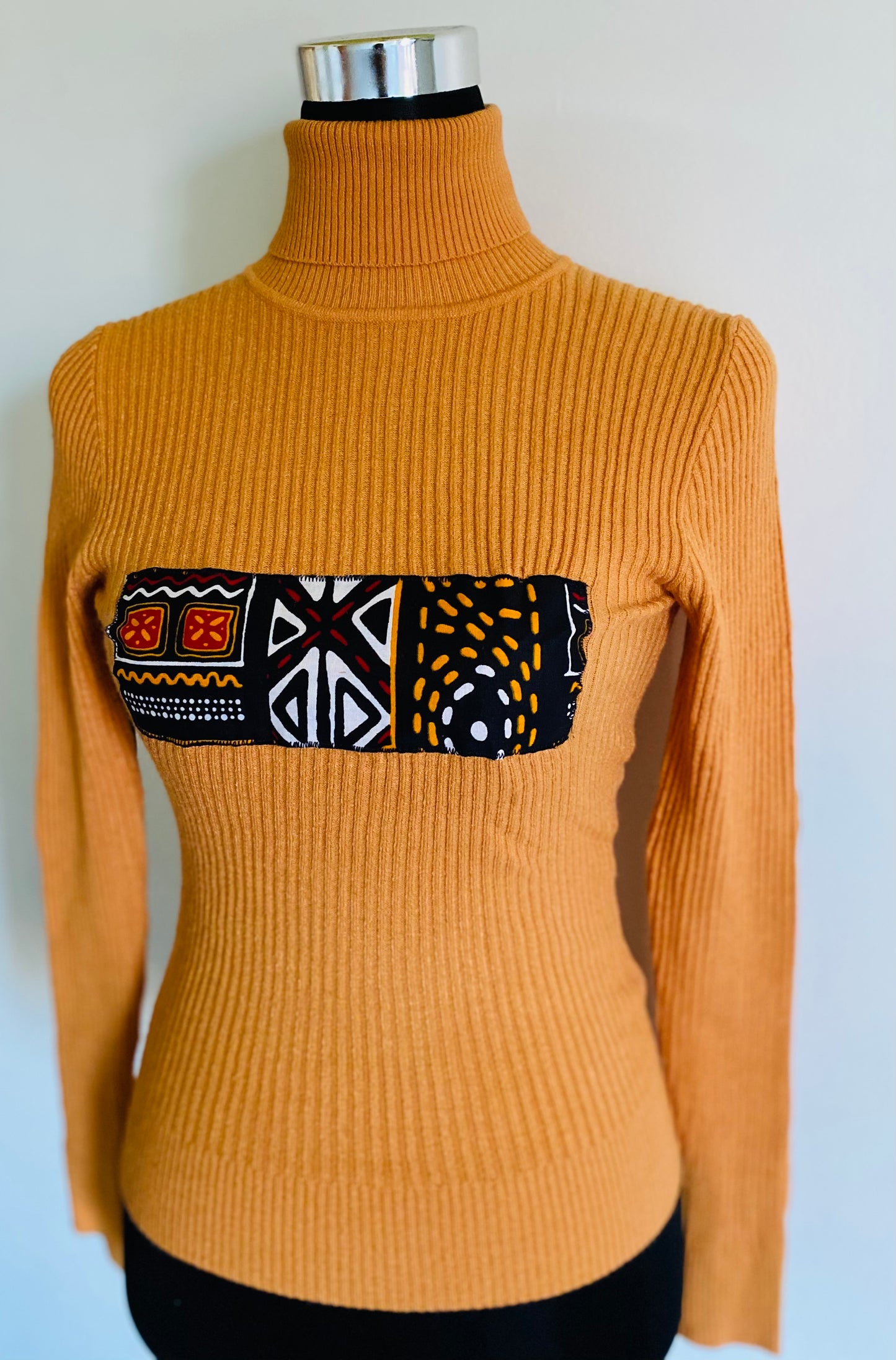 PULL COL ROULÉ EN WAX