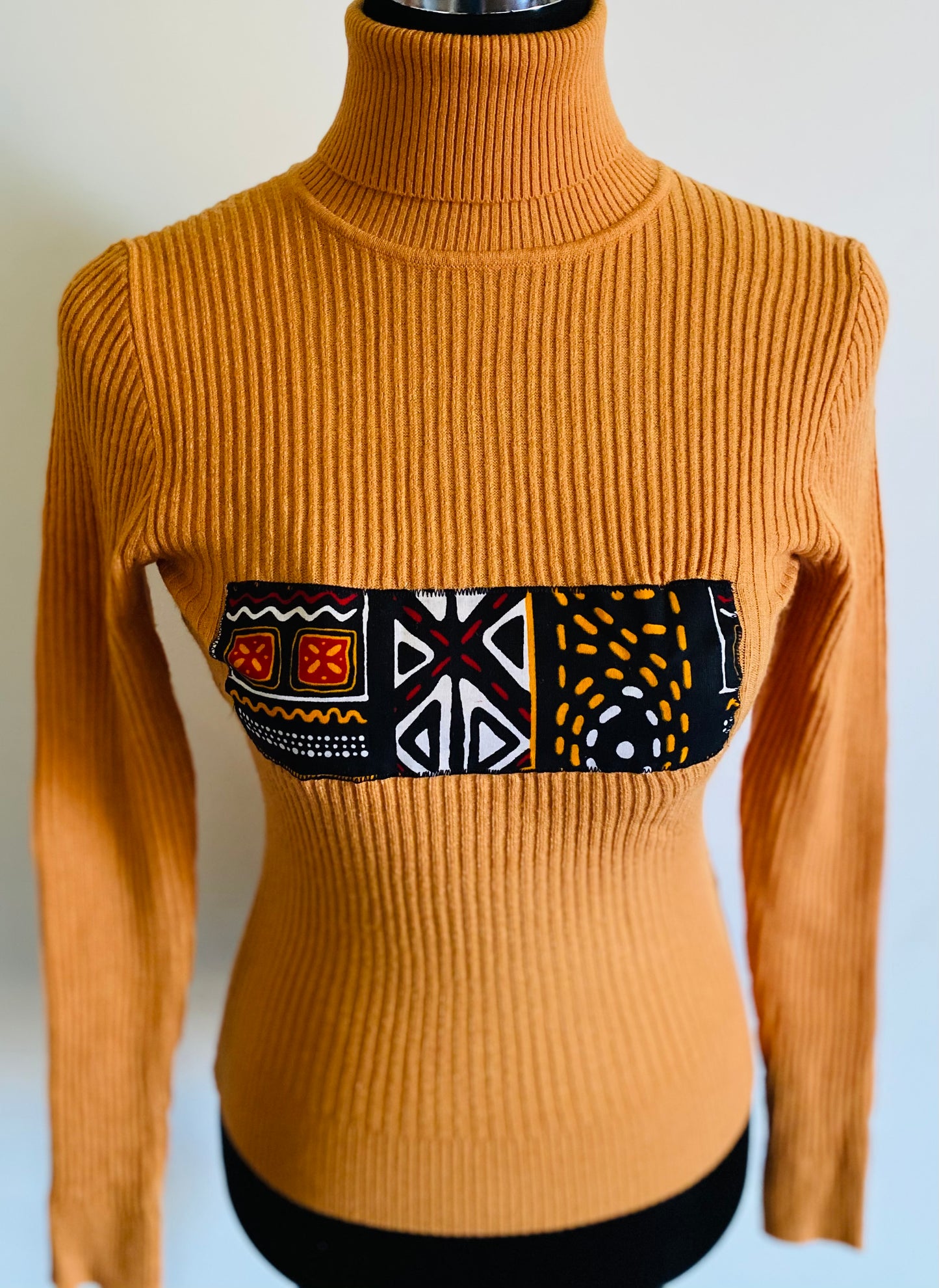 PULL COL ROULÉ EN WAX