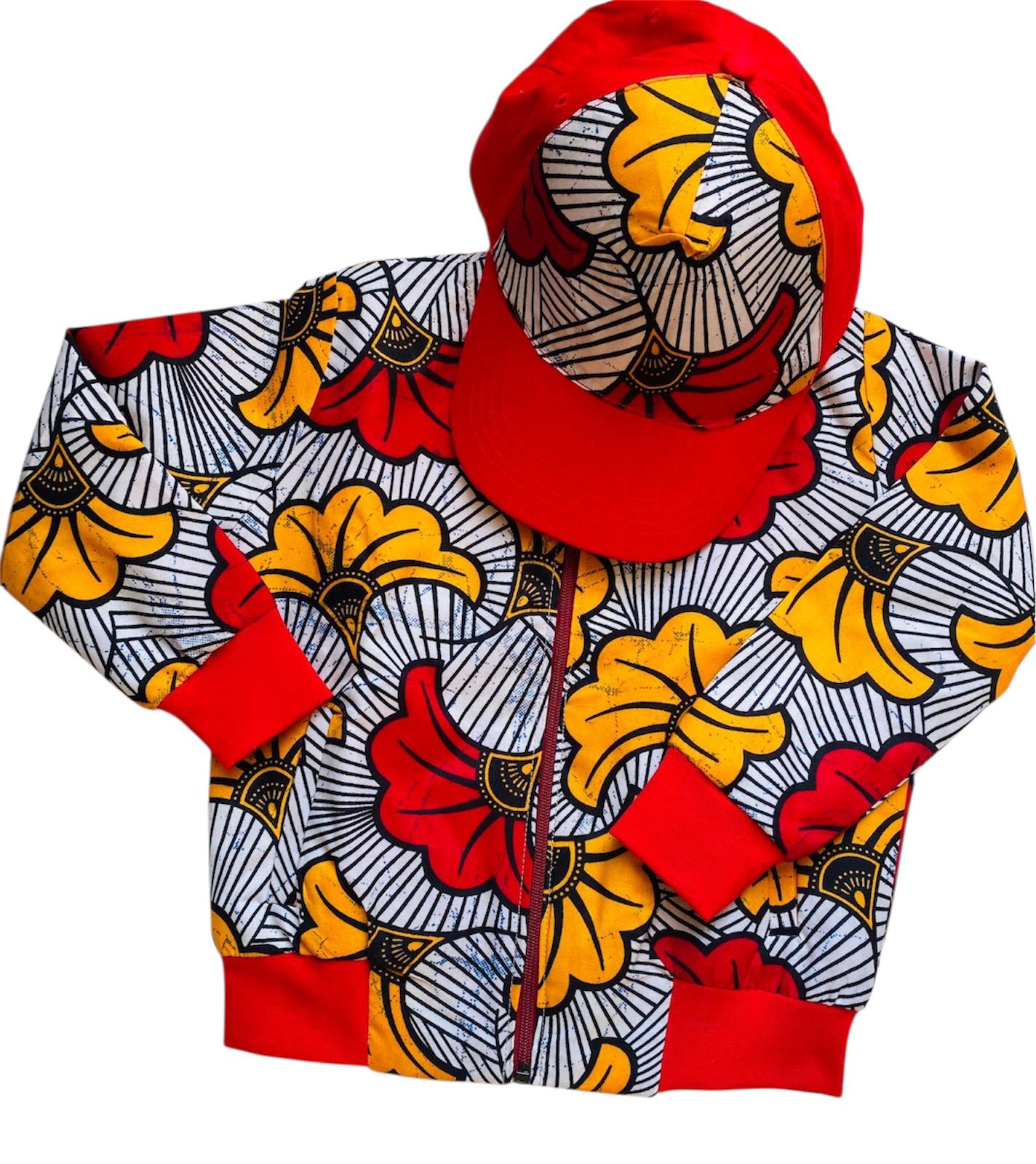 BOMBER + CASQUETTE ASSORTIE  MPESA ( MIXTE)