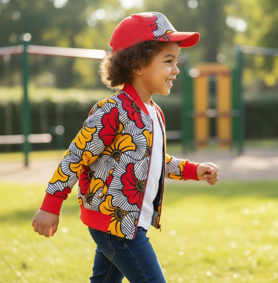 BOMBER + CASQUETTE ASSORTIE  MPESA ( MIXTE)