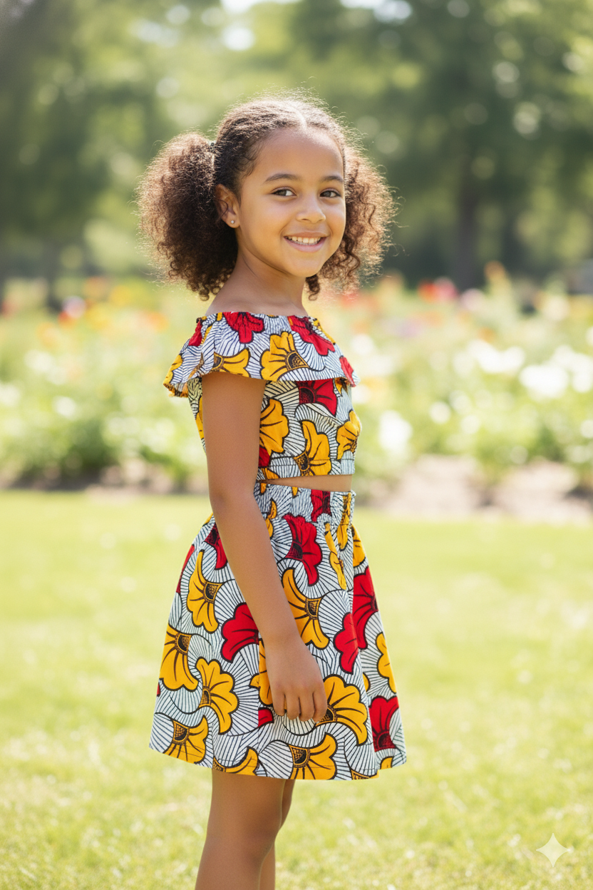 ENSEMBLE FILLETTE BUEA