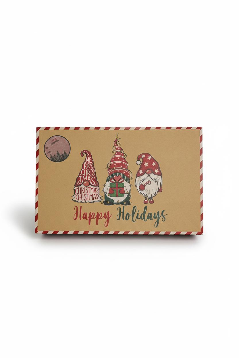 Coffret cadeau Noël Afro Moderne – écharpe adulte et cache-cou enfant assortis avec détails wax artisanaux