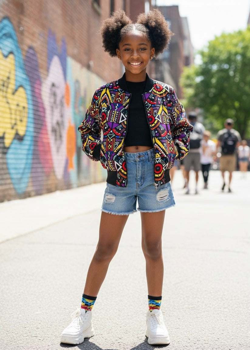 BOMBER EN WAX NTEPPE MIXTE