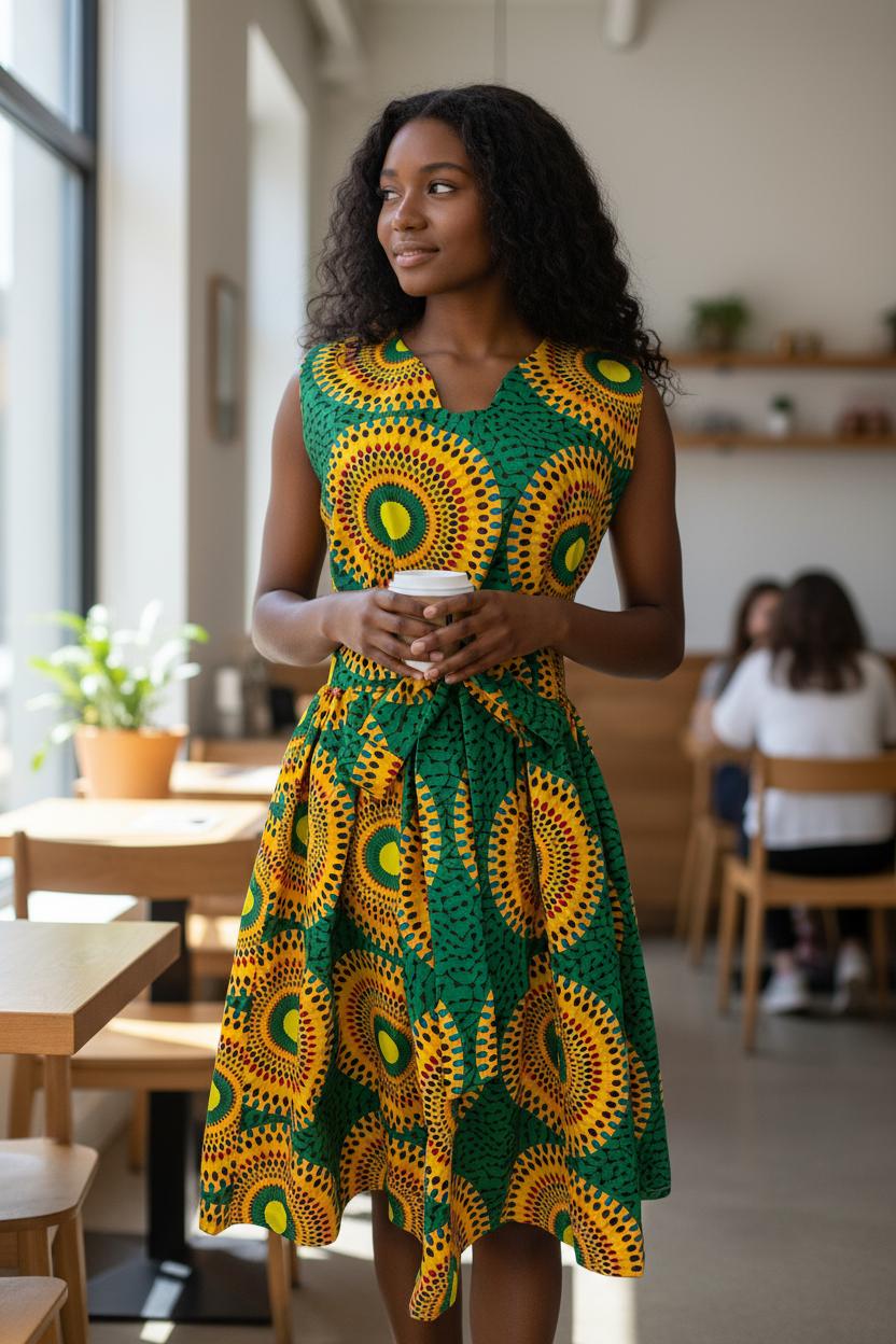 ROBE D’ÉTÉ EN WAX SITA