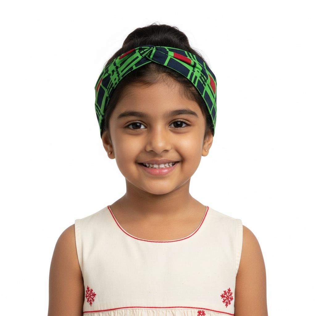 Bandeau wax enfant BONA – accessoire africain élégant fait main