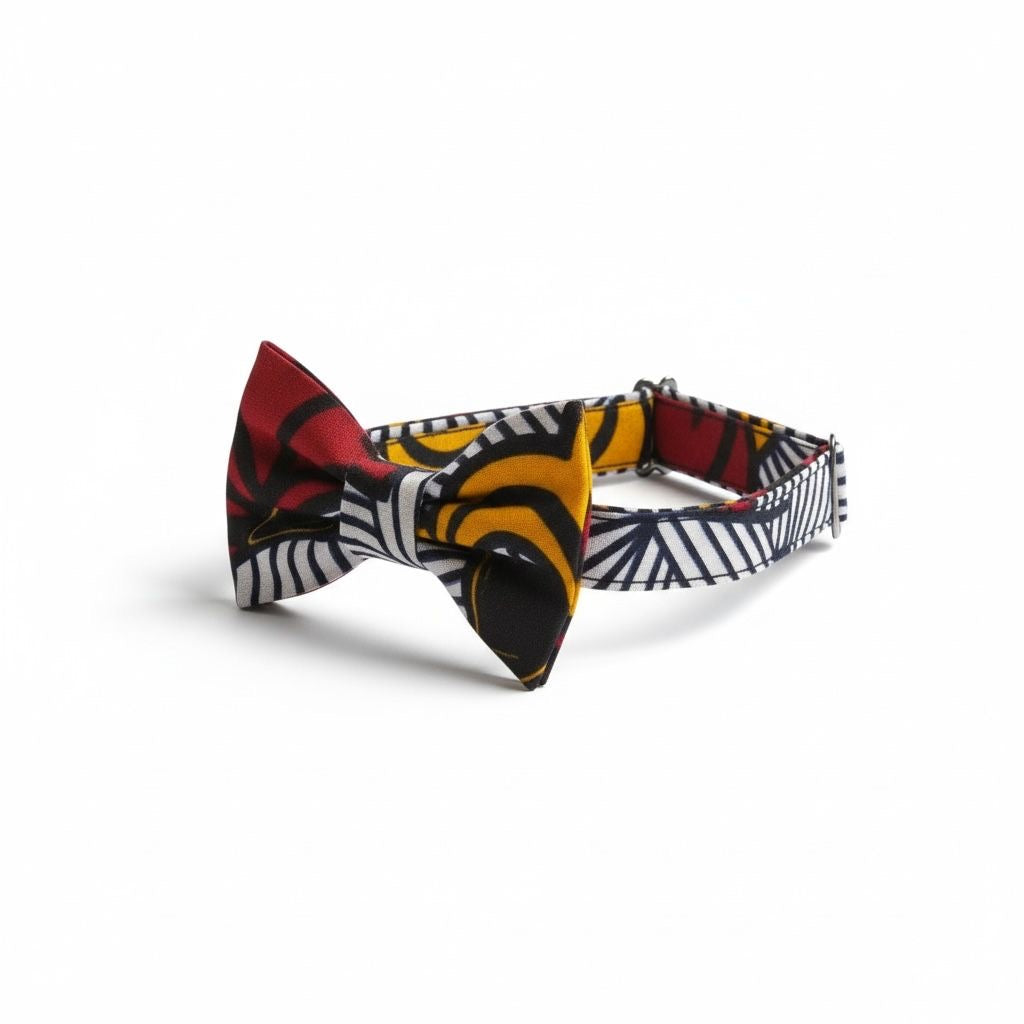 Nœud papillon wax MPESA enfant – accessoire chic cérémonie