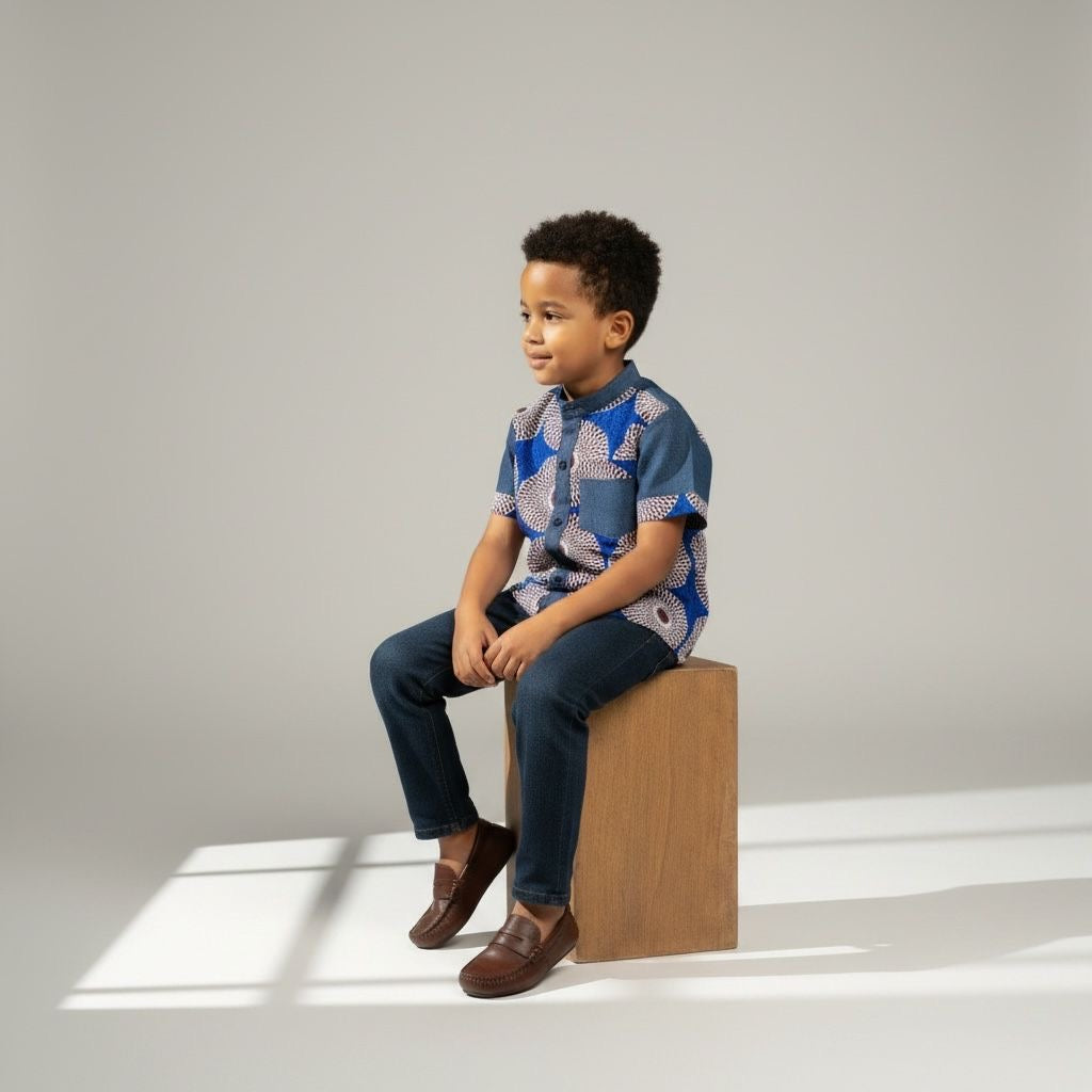 Chemise wax enfant MBEMA
