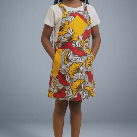 salopette wax enfant fille 