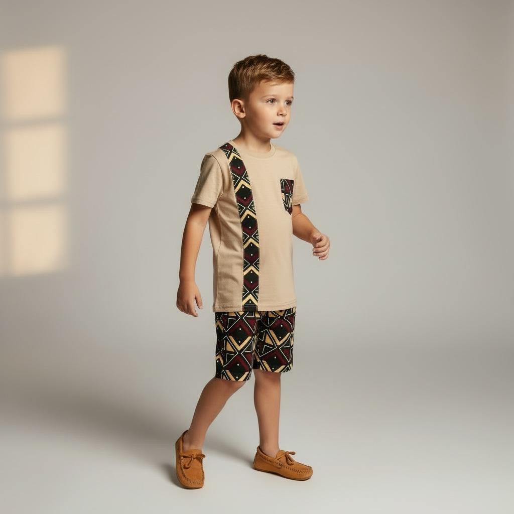 Ensemble garçon BOGOLAN Play – tenue wax enfant