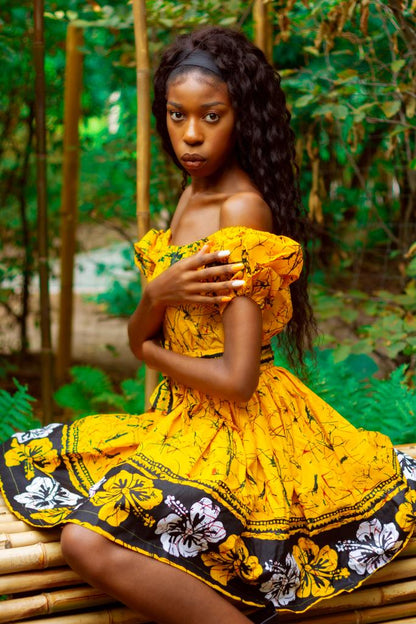 ROBE D’ÉTÉ EN WAX AKWA