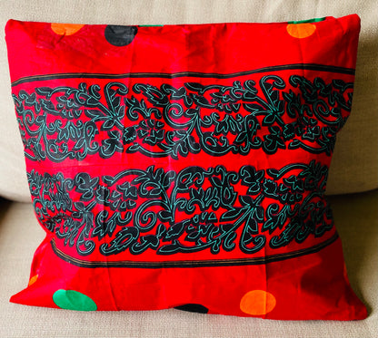 HOUSSE DE COUSSIN EN WAX